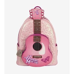Loungefly Disney Hannah Montana Guitar Backpack NWT